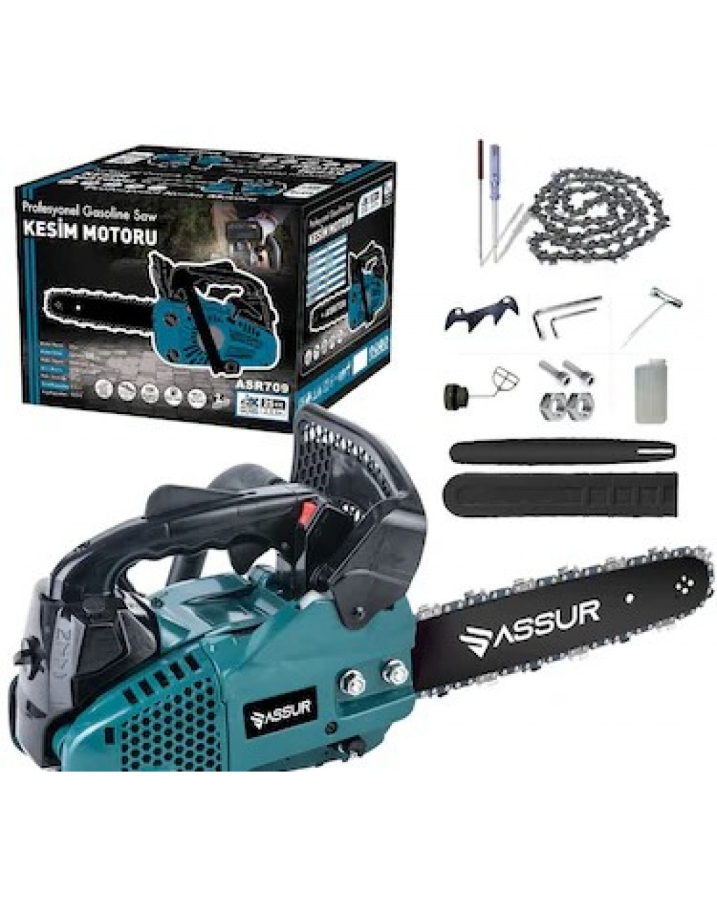ASSUR 25cc Mini Benzinli Ağaç Testeresi ASSUR 25cc Mini Benzinli Ağaç Testeresi
