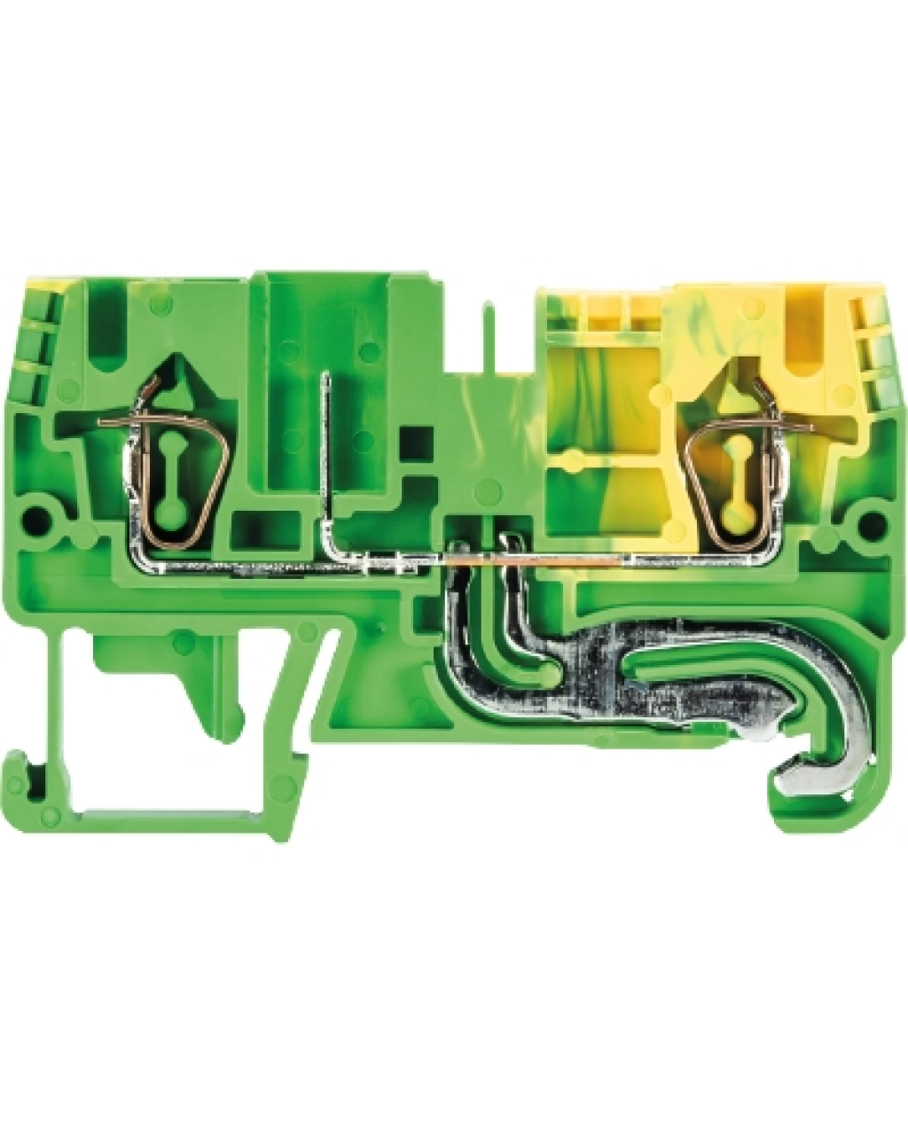 56.703.2455.0 WKFN 2,5 F/P/F - SL  2,5 mm soketli yay baskılı klemens topraklama