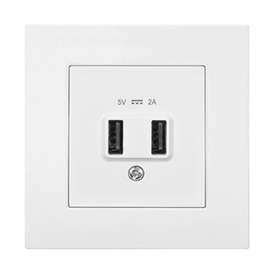 609-01XX00-143 USB Şarj Prizi 5V 2,1A Çiftli