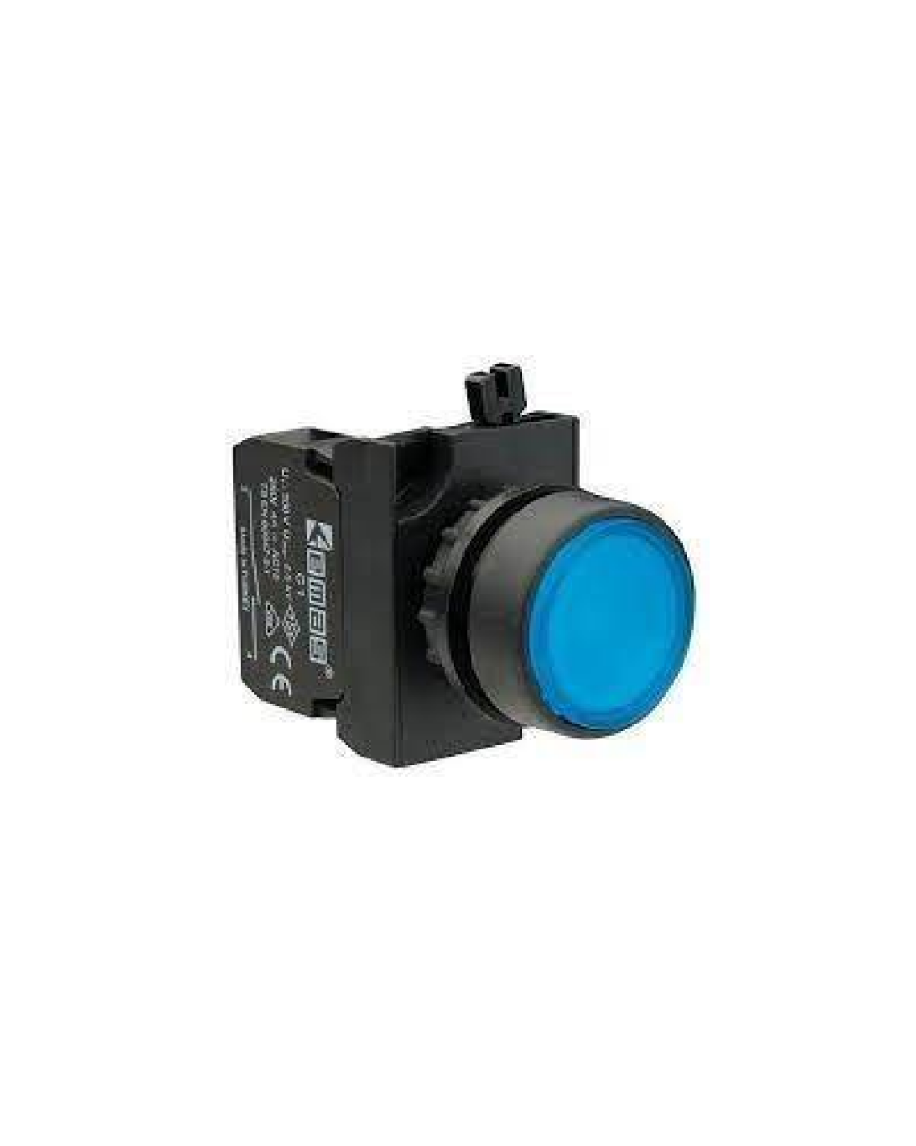CP100DM EMAS C PLASTİK START BUTON MAVİ
