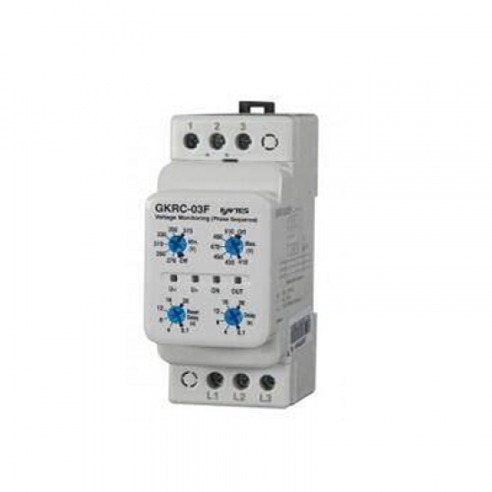 GKRC-03F ENTES GERİLİM KORUMA RÖLESİ 3FAZ M1663