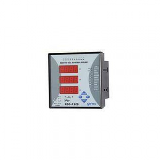 M0942 ENTES RG3-12CS 144X144 220VAC REAKTİF GÜÇ KONTROL RÖLESİ