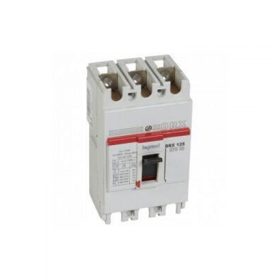 027028 LEGRAND DRX 100N 3 KUTUPLU 20KA 100A SABİT TİP KOMPAKT ŞALTER