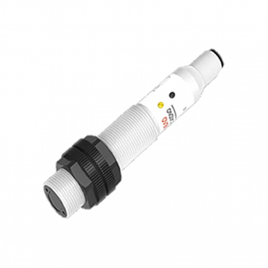 CR18TSCN08DNR-E2 M12 Konnektörlü Çıkık Kafa NPN Çıkış NO/NC Kontak M18 DC 3/4  Kapasitif Anahtarı