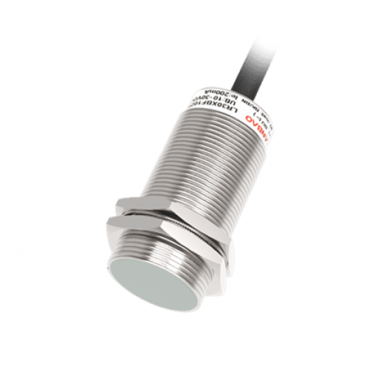 LR30TCF10DPOQ Çelik Düz Kafa 2m Kablolu 10mm Alg. PNP Çıkış NO Kontak DC 3 Kablolu Endüktif Anahtarı