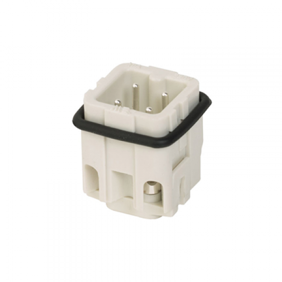 29003 Fiş Çekirdek (Arkadan Kablo Girişli) 4x10 A (3PE) 220-240V ALÜMİNYUM GÖVDE