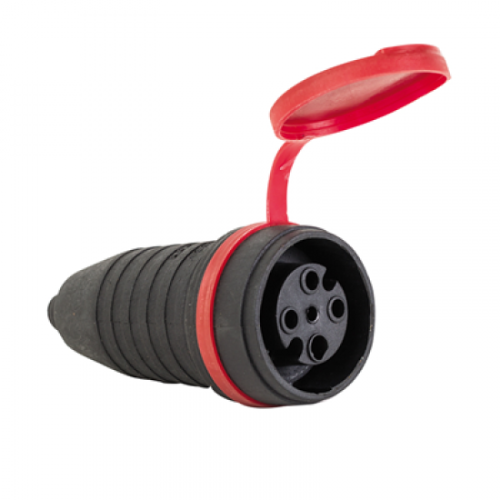 401020 Kauçuk Uzatma Prizi 3x16 A (3PE) 380-415 V