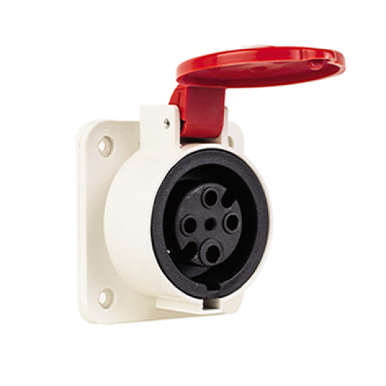 401040 Kauçuk Makine Prizi 3x16 A (3PE) 380-415 V