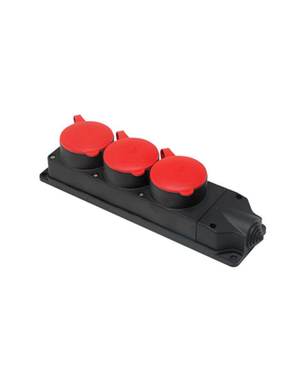 401052 Kauçuk 3 ‘lü Grup Priz (3x25A. 3 adet) 3x25 A (3PE) 380-415 V