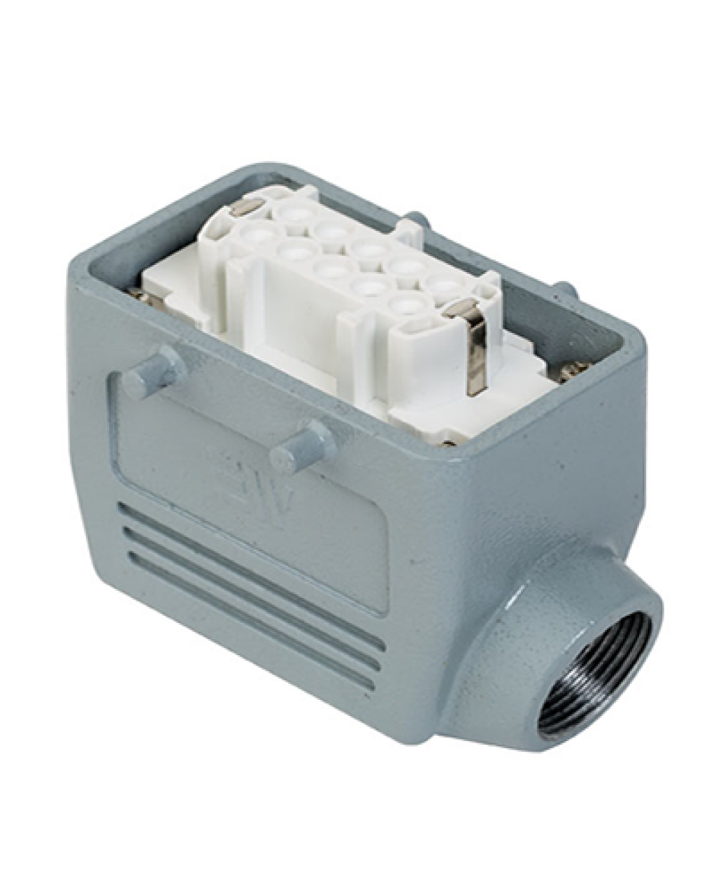 403022 Uzatma Prizi (Yan Giriş) 10x16 A (10PE) 500V ALÜMİNYUM GÖVDE