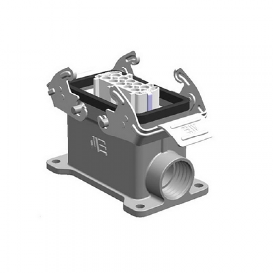 403026S Duvar Prizi 10x16 A (10PE) 500V ALÜMİNYUM GÖVDE