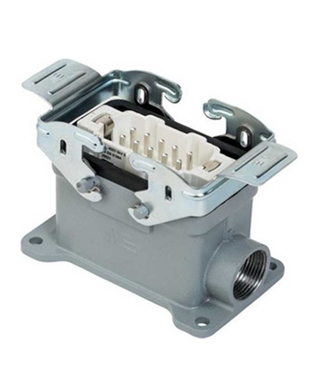 403027S Duvar Fişi 10x16 A (10PE) 500V ALÜMİNYUM GÖVDE