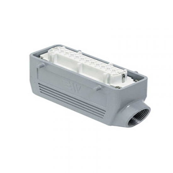 403042 Uzatma Prizi (Yan Giriş) 24x16 A (24PE) 500V ALÜMİNYUM GÖVDE