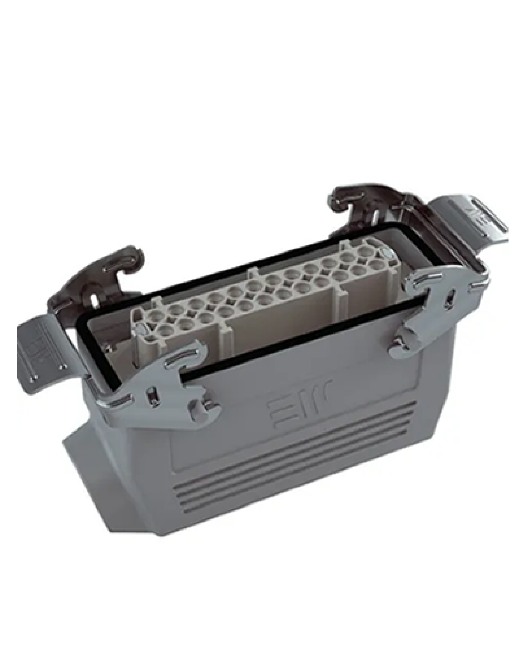 403045S Uzatma Prizi (Yan Giriş Mandallı Contalı) 24x16 A (24PE) 500V ALÜMİNYUM GÖVDE