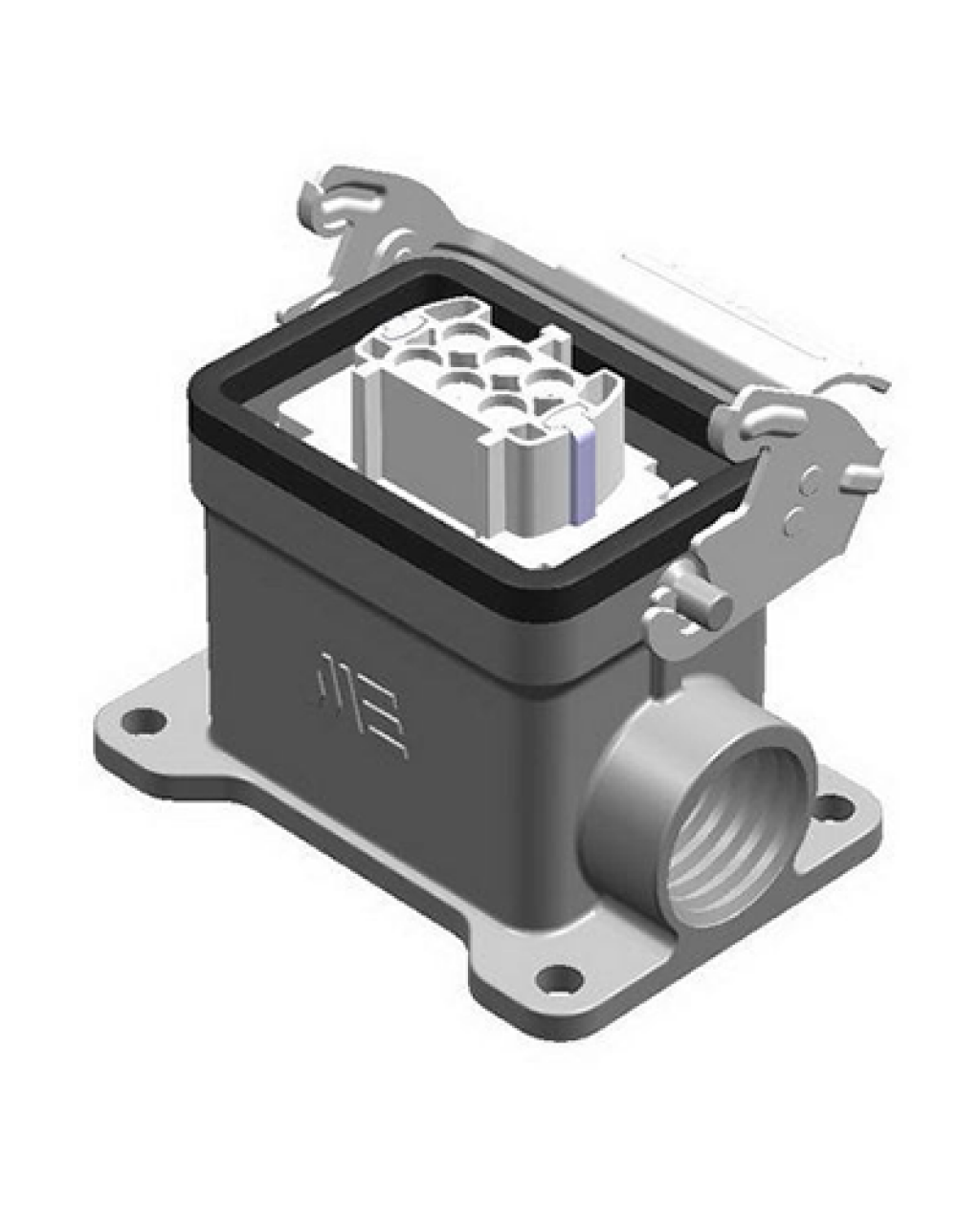 403096S Duvar Prizi 6x16 A (6PE) 500V ALÜMİNYUM GÖVDE