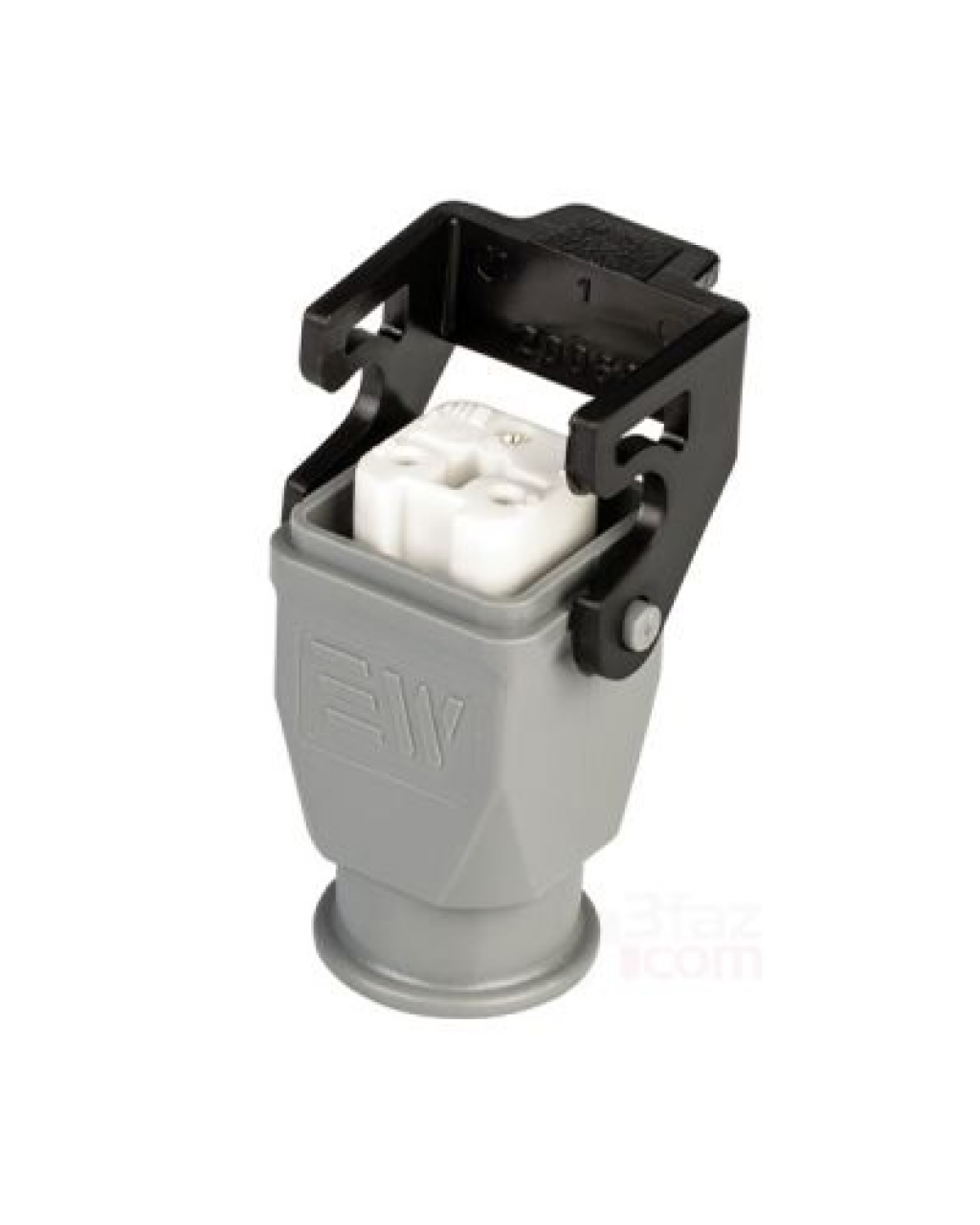 403262 Uzatma Prizi (Yandan Kablo Girişli) 3x10 A (2PE) 220-240V PLASTİK GÖVDE