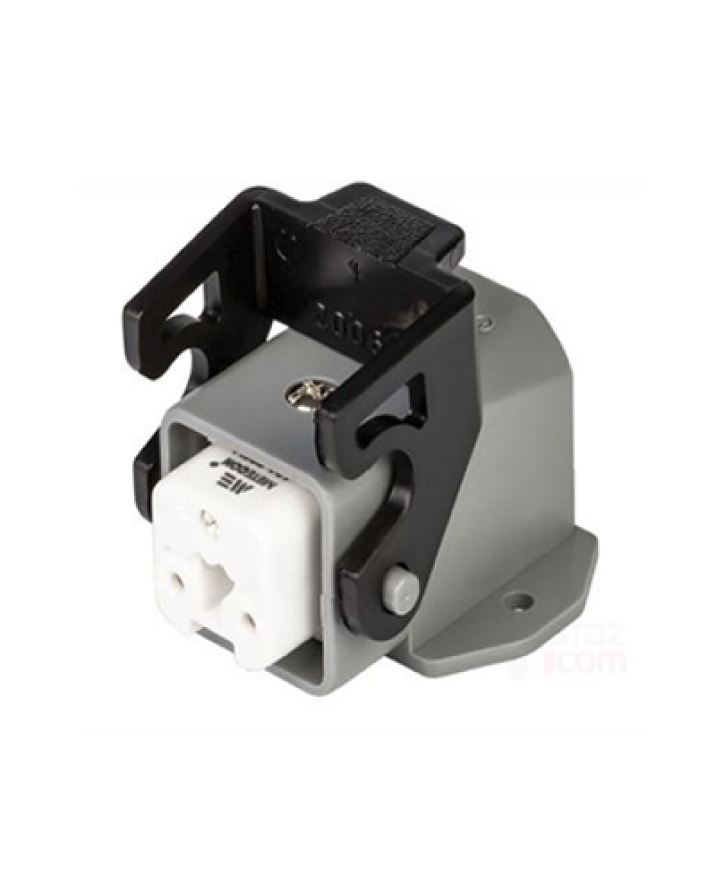 403264 Eğik Makine Prizi (Yandan Kablo Girişli) 3x10 A (2PE) 220-240V PLASTİK GÖVDE