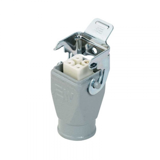 403272S Uzatma Prizi (Arkadan Kablo Girişli) 4x10 A (3PE) 220-240V ALÜMİNYUM GÖVDE