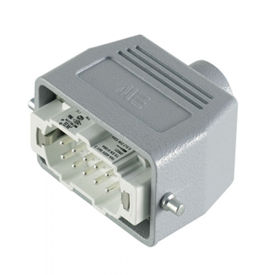 403500 Fiş (Üst Giriş Tek Mandallı İçin) 10x16 A (10PE) 500V ALÜMİNYUM GÖVDE