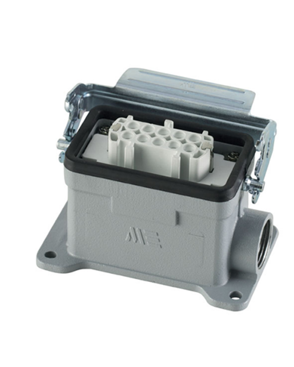 403508S Duvar Prizi (Tek Mandallı) 10x16 A (10PE) 500V ALÜMİNYUM GÖVDE