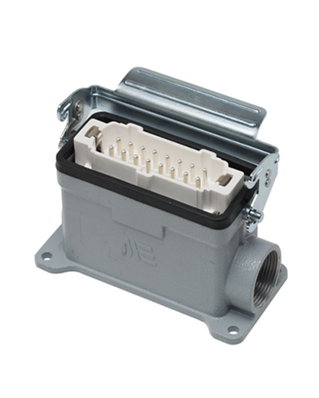 403529S Duvar Fişi (Tek Mandallı) 16x16 A (16PE) 500V ALÜMİNYUM GÖVDE