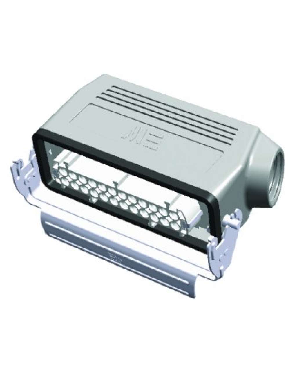 403545S Uzatma Prizi (Yan Giriş Tek Mandallı Contalı) 24x16 A (24PE) 500V ALÜMİNYUM GÖVDE