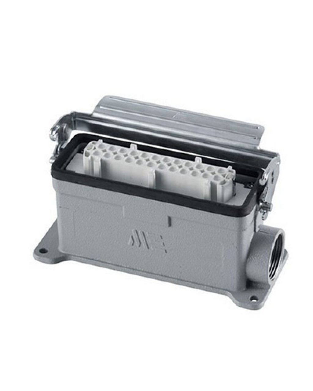 403548S Duvar Prizi (Tek Mandallı) 24x16 A (24PE) 500V ALÜMİNYUM GÖVDE