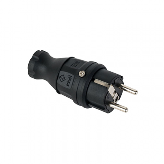 404002 Kauçuk Düz Fiş Ups 1x16 A (2PE) 220-240 V