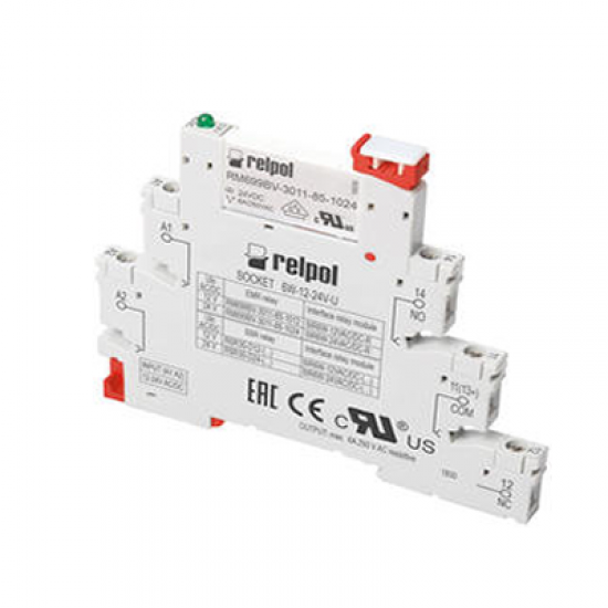 SIR6W-24VDC-R  024DC  1 CO SET