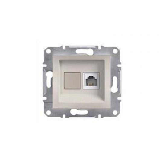 EPH4770123 SCHNEIDER ELECTRIC ASFORA KREM TEKLİ RJ45 CAT6 UTP DATA PRİZİ EPH4770123 SCHNEIDER ELECTRIC ASFORA KREM TEKLİ RJ45 CAT6 UTP DATA PRİZİ