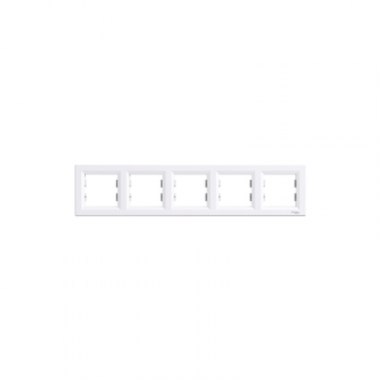 EPH5800521 SCHNEIDER ELECTRIC ASFORA BEYAZ BEŞLİ YATAY ÇERÇEVE