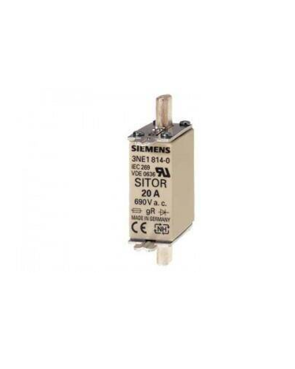 3NE1818-0 SIEMENS 63A BOY 000 SITOR SİGORTA 690V AC GR-GS