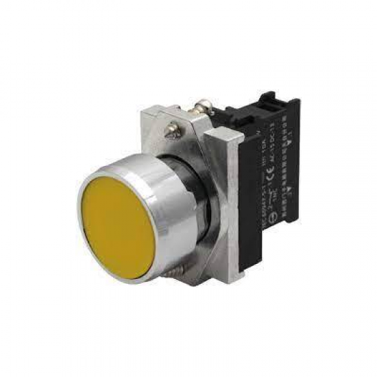 3SB6160-0AB50-1BA0 SIEMENS KOMPLE YAY DÖNÜŞLÜ BUTON METAL MAVİ 1NO