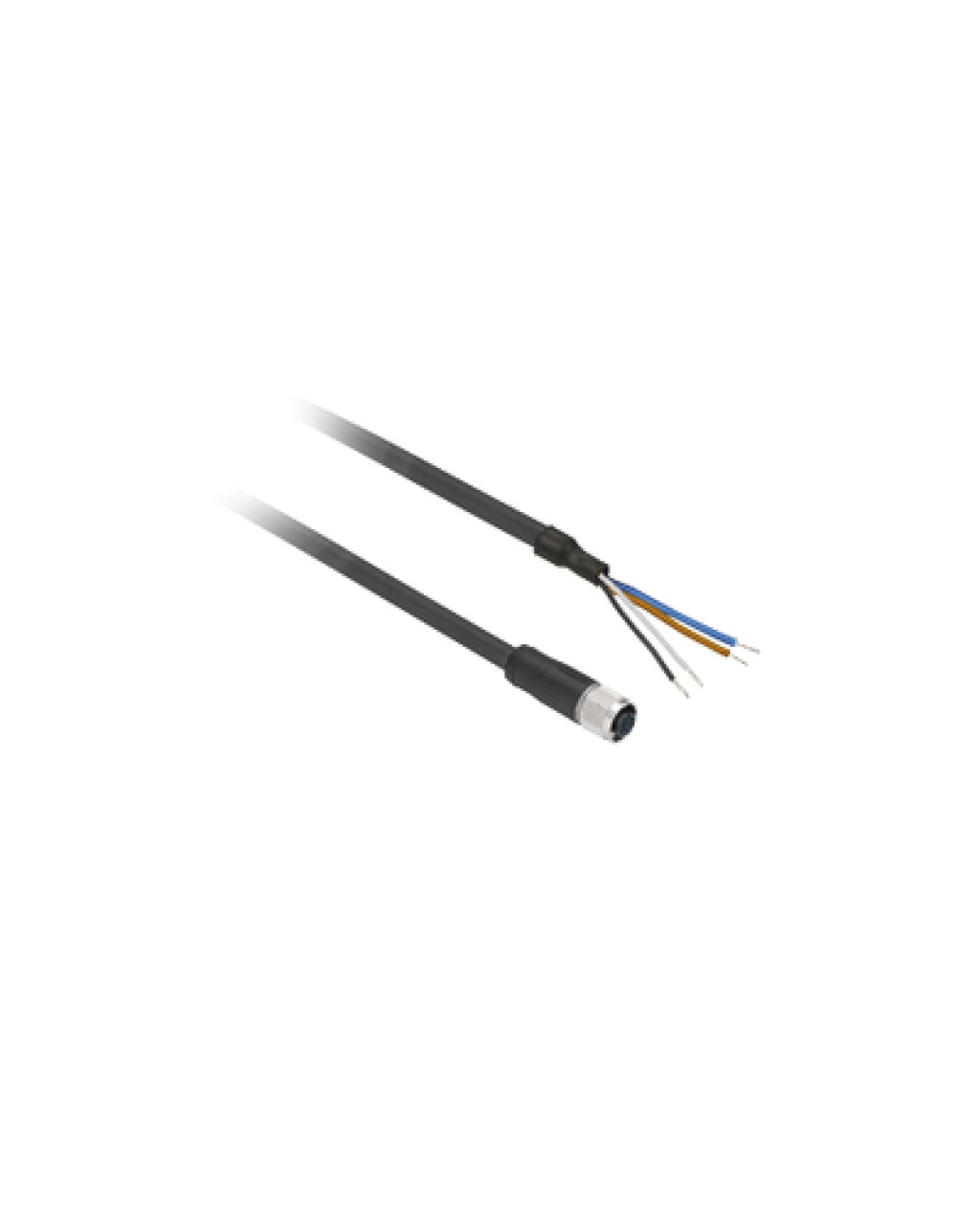 XZCP1141L2 TELEMECANIQUE SENSORS M12 4 PİNLİ DÜZ MODEL PVC SENSÖR KABLOSU 2 MT