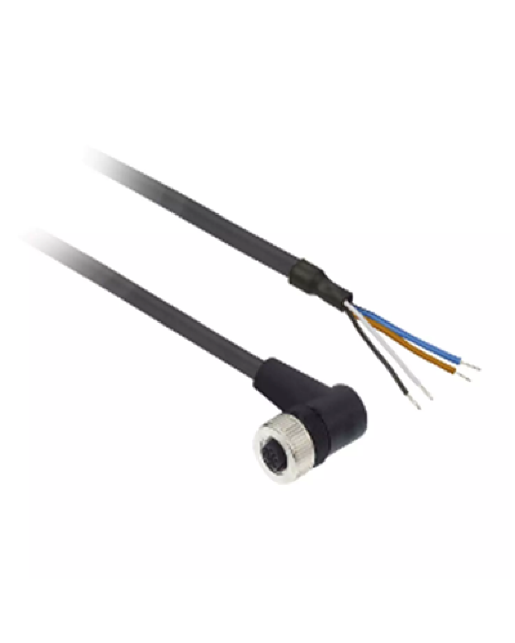 XZCP1241L5 TELEMECANIQUE SENSORS M12 4 PİNLİ 90 D AÇILI PVC SENSÖR KABLOSU 5 MT