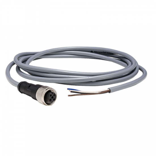 XZCPV1141L5 TELEMECANIQUE SENSORS KABLOLU KONNEKTÖR M12 4PIN PVC 5M