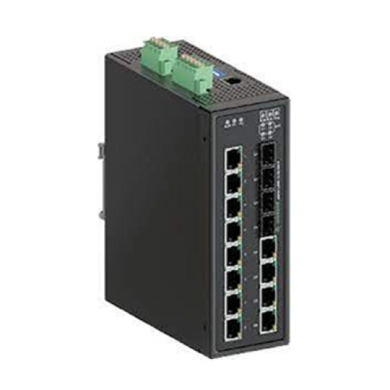 83.040.0220.0 Managed IP switch 12 x RJ45 10/100/1000 Mbit/s Gigabit Ethernet_4 x Gigabit SFP Slot _Profinet v2 Class B_GSDML