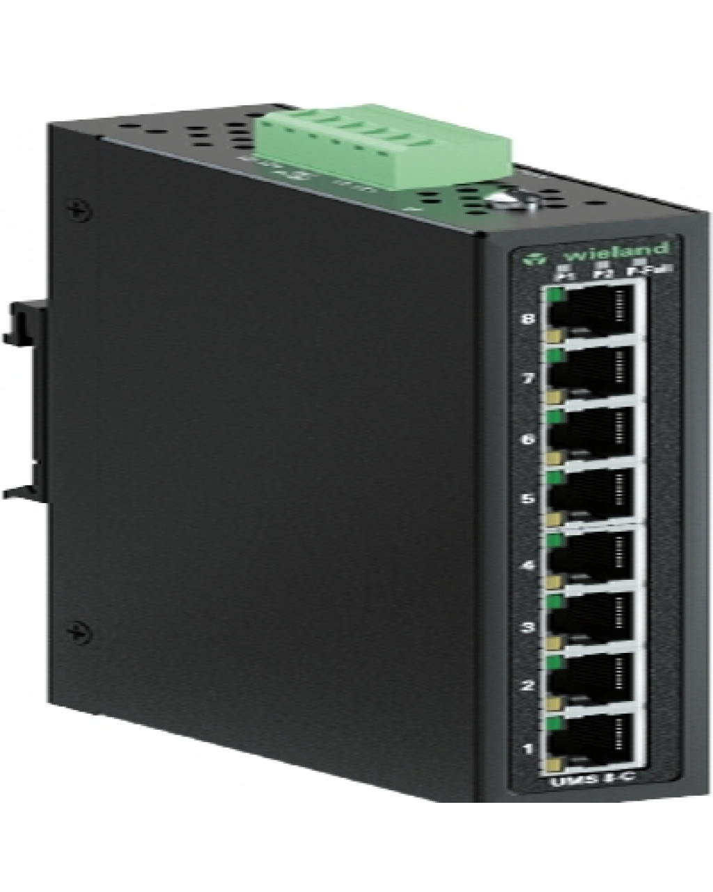 83.040.1281.0 IP switch 8 x RJ45 10/100 Mbit/s Fast Ethernet_(9-48V DC giriş)