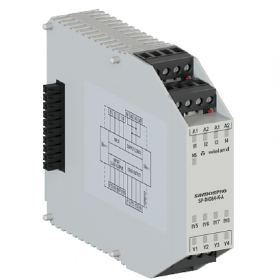 R1.190.1050.0 SP-DIO84-K-A4 Giriş - 4 Çıkış - 4 G/Ç Standart Ek Modül / Vidalı Bağ. R1.190.1050.0 SP-DIO84-K-A4 Giriş - 4 Çıkış - 4 G/Ç Standart Ek Modül / Vidalı Bağ.
