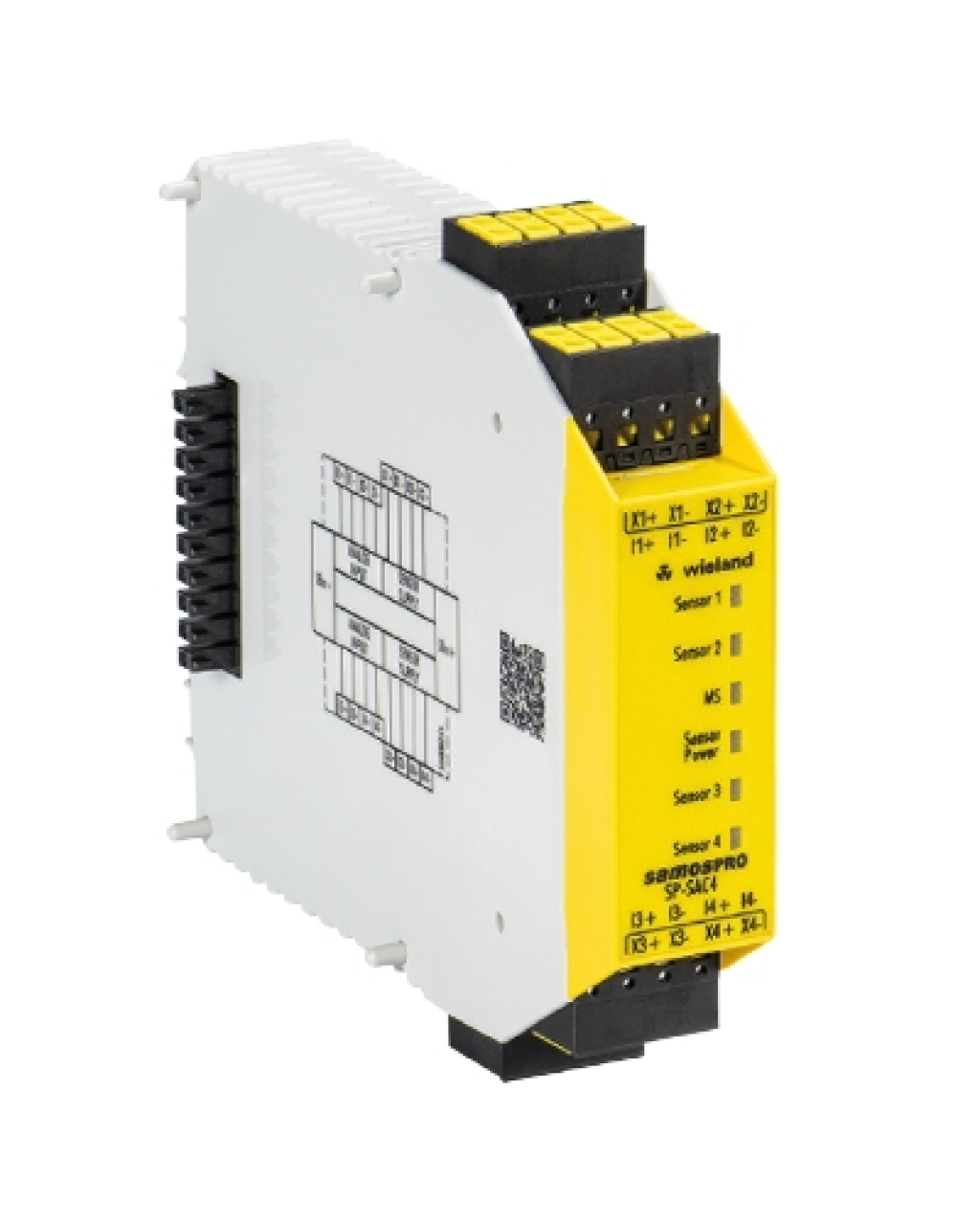 R1.190.1640.0 SP-SAC4-C4 Safety Analog 0/4-20mA 16 Bit  Giriş Modülü / Push-in Bağ.