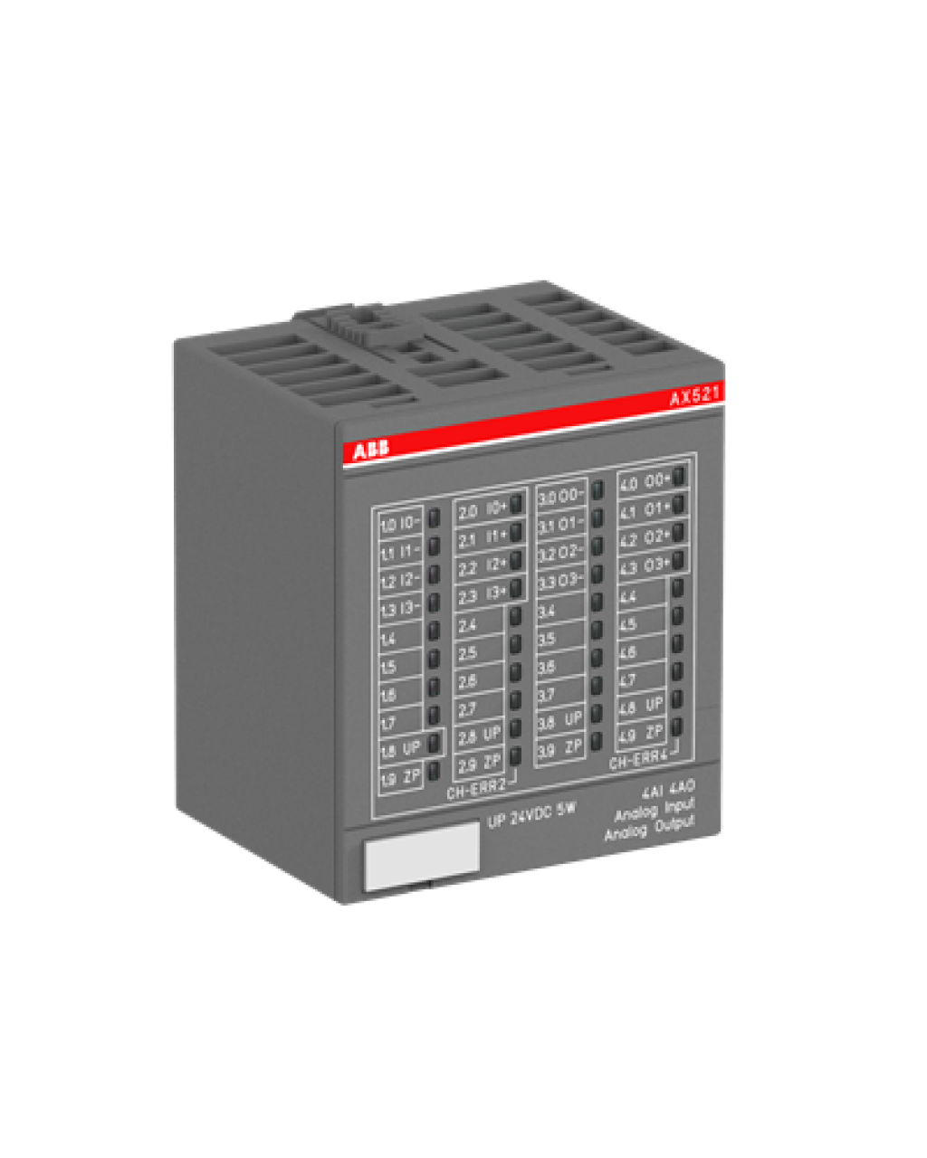 AX521 4 giriş 4 Çıkış Analog Modül